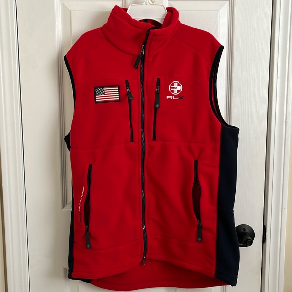 RLX red vest, men’s large